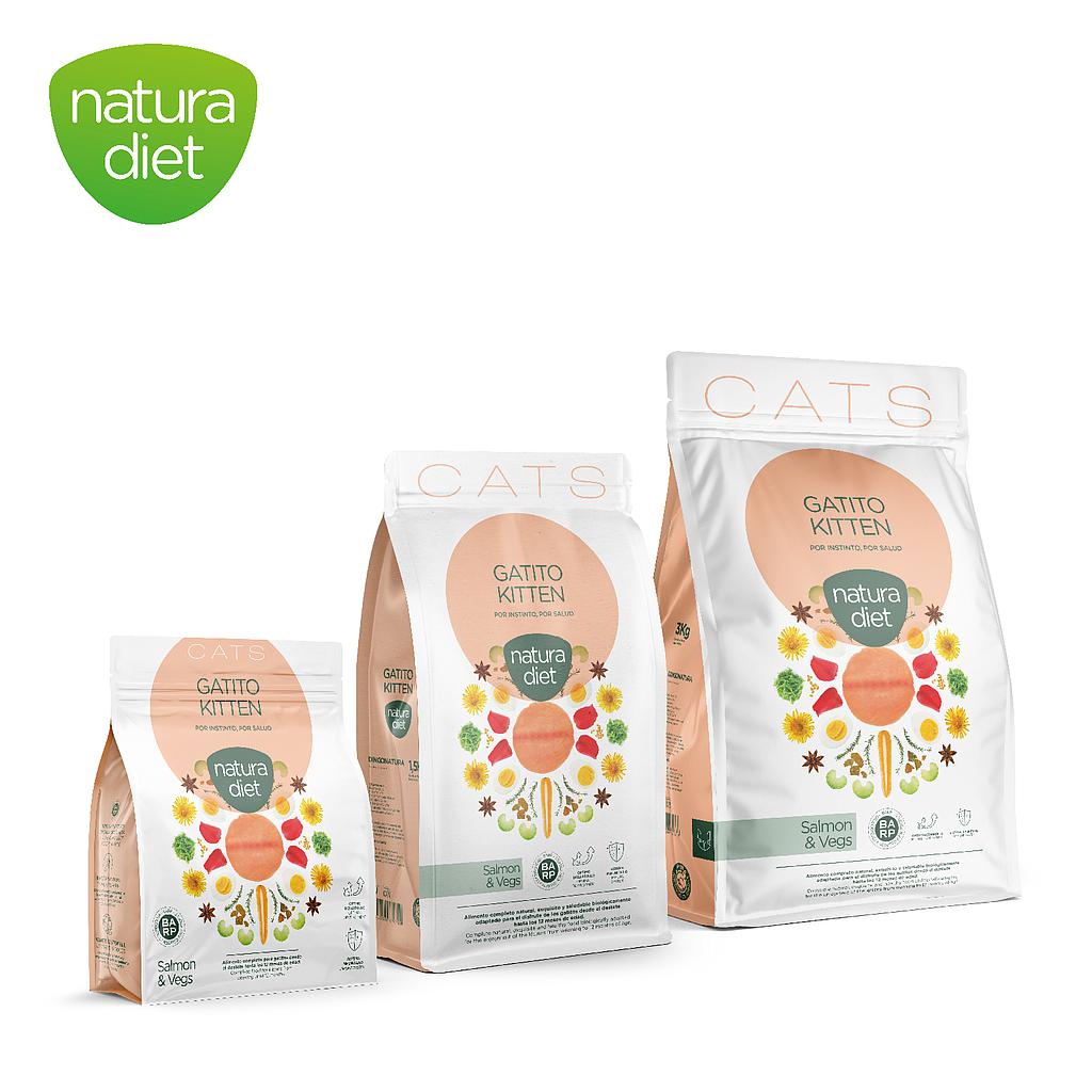 OFERTA DNG NATURA DIET CAT KITTEN SALMON