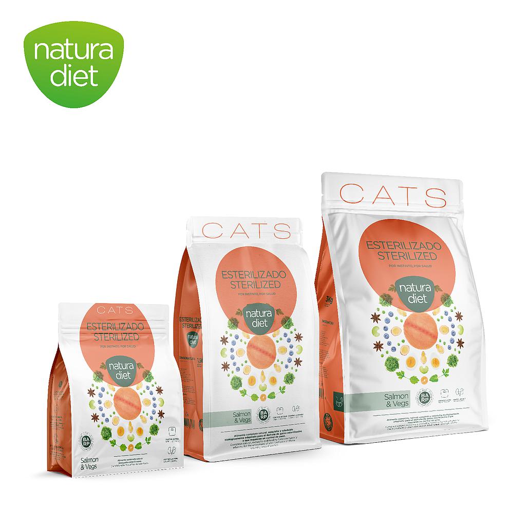 DNG NATURA DIET CAT STERILIZED SALMON