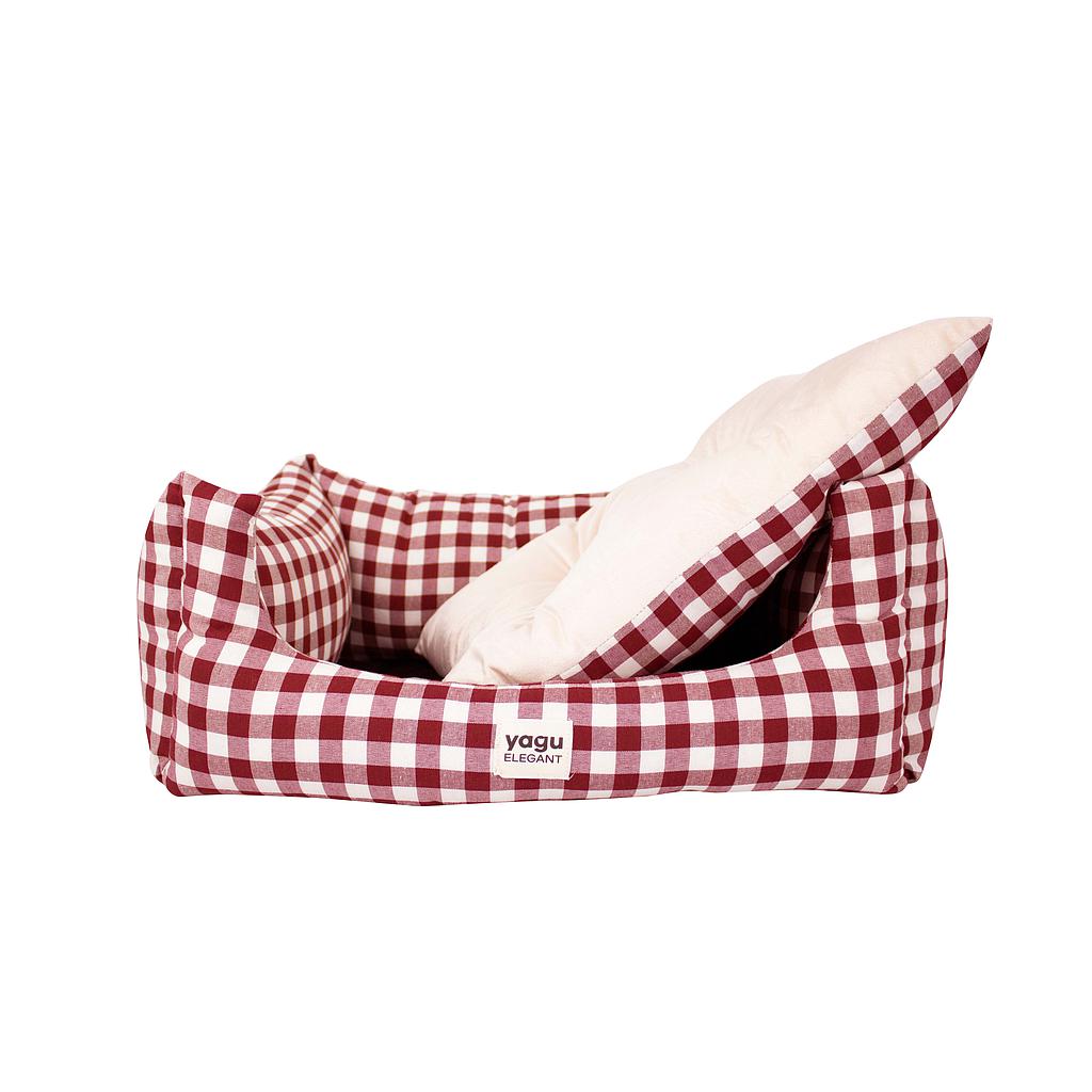 OFERTA YAGU CUNA CONFORT VICHY ROJO