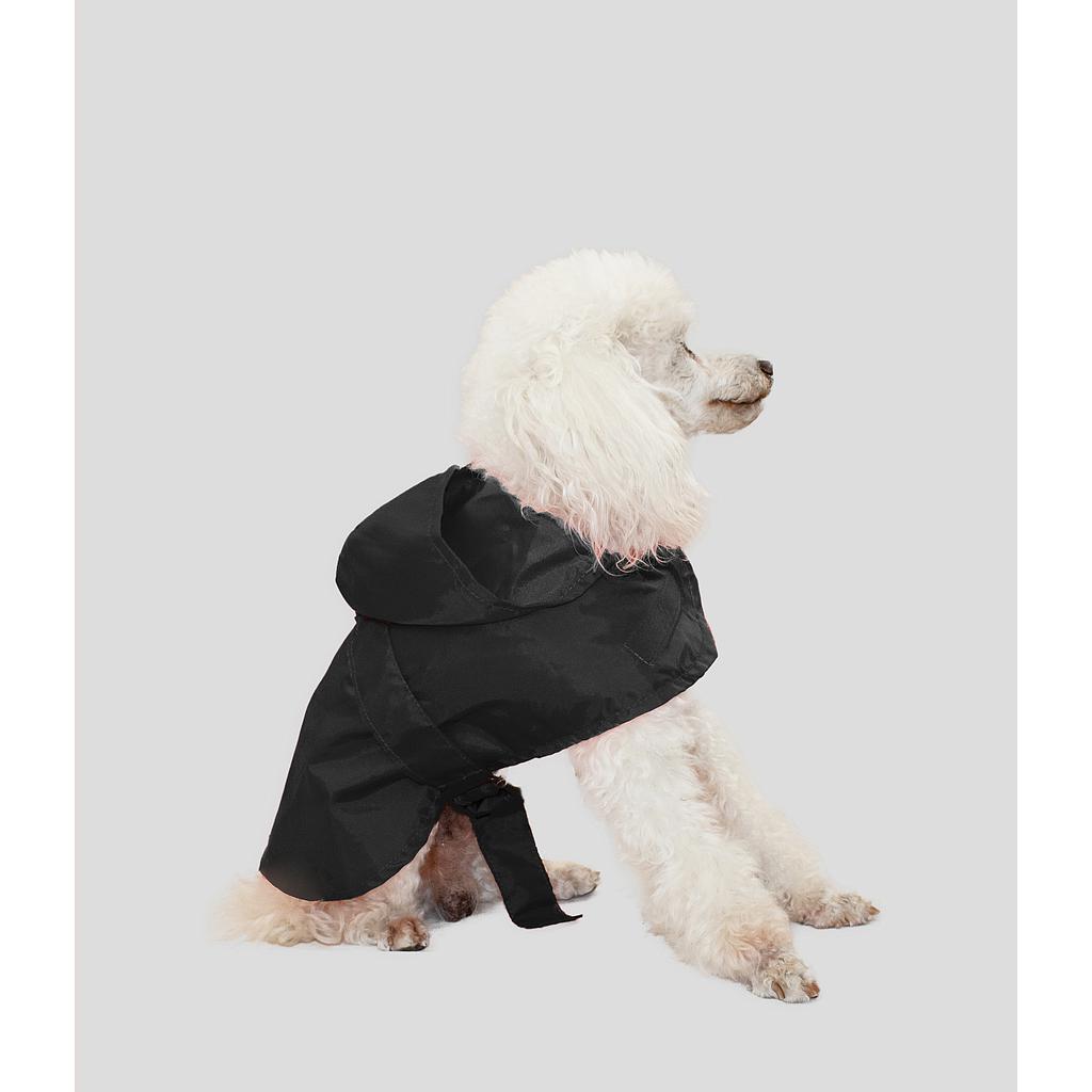 MI&amp;DOG IMPERMEABLE COLOR NEGRO