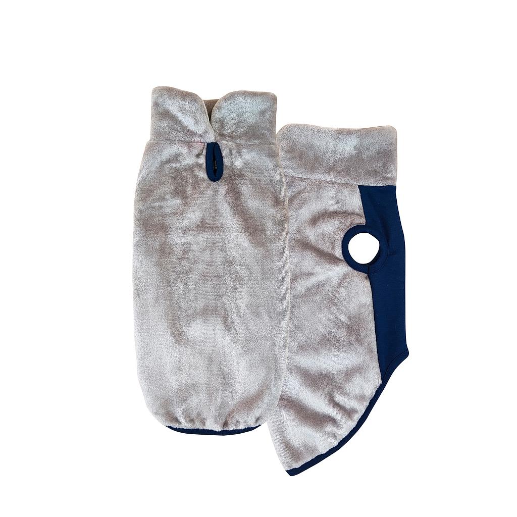 MI&amp;DOG JERSEY POLAR BICOLOR MARINO  FDS