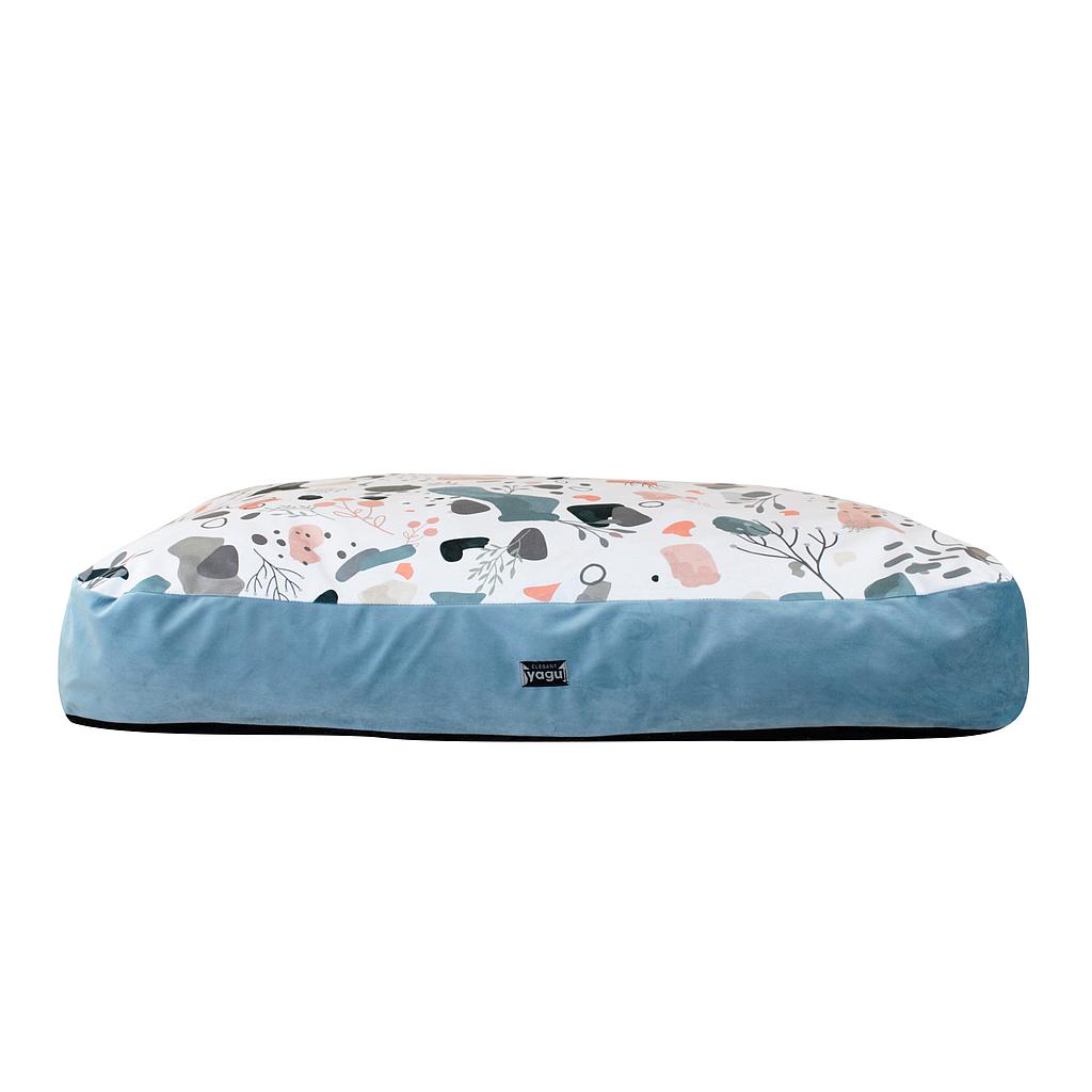 OFERTA YAGU COLCHON HAPPY VELVET BLUE T-2  101 x 70 x 22 CM