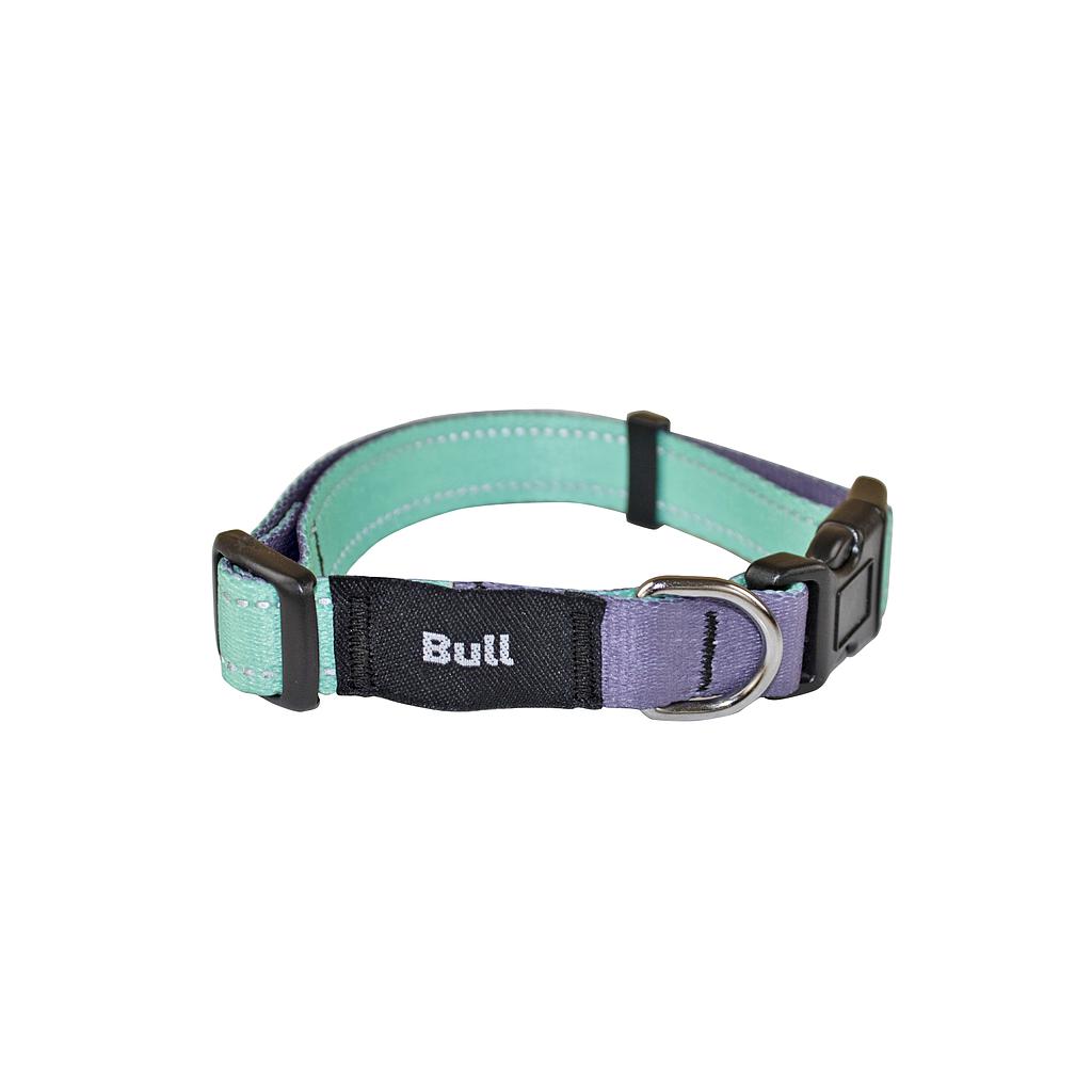 YAGU PASEO COLLAR NYLON REFLECTANTE AQUA