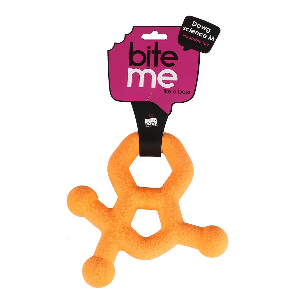 DUVO BITE ME JUGUETE PERRO GOMA DAWG SIENCE T-M  20 x 19 x 2,5 CM