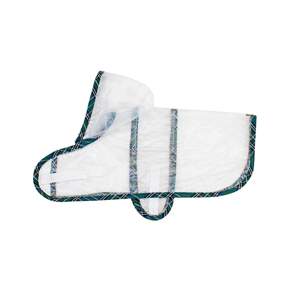 OFERTA MI&amp;DOG IMPERMEABLE TRANSPARENTE TARTAN