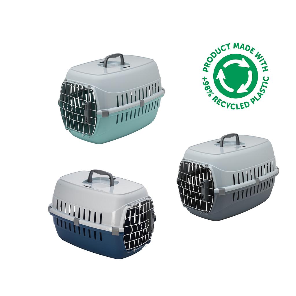 OFERTA MODERNA RECYCLED TRANSPORTIN PUERTA IATA ROADRUNNER 2 (56,4 x 37,4 x 35 CM) (GRIS CALIDO)
