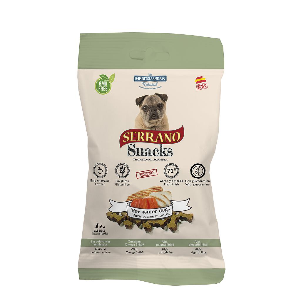 MDT NEW SERRANO SNACKS PERROS SENIOR 100 GR