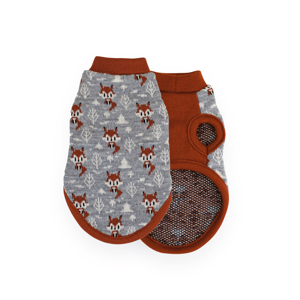 OFERTA MI&amp;DOG JERSEY PUNTO ESTAMPADO FOX