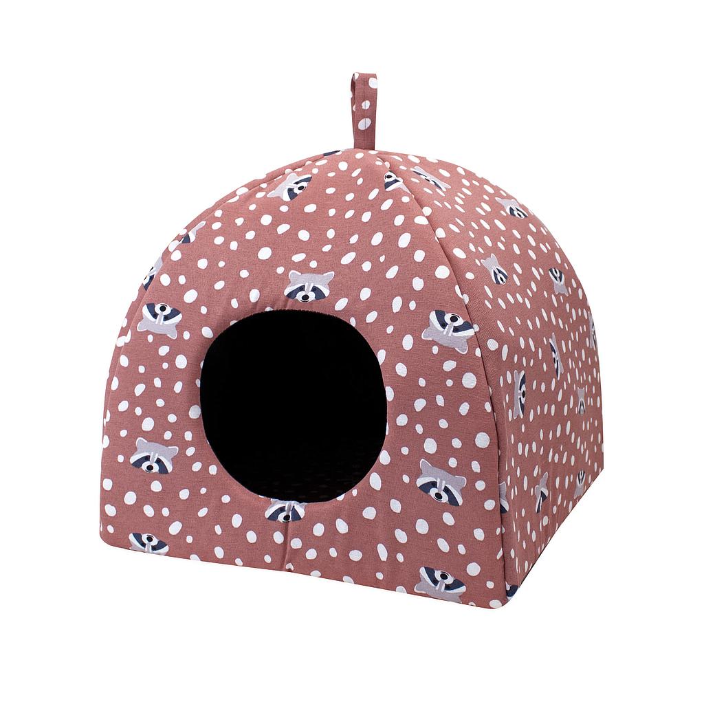 YAGU DESCANSO IGLOO COMPACTO MAPACHE T-U  40 x 40 x 40 CM