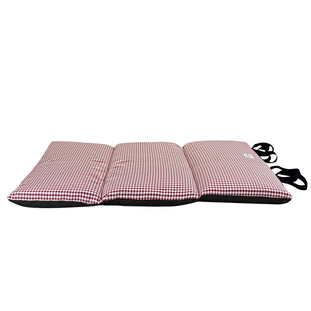 YAGU DESCANSO COLCHON ZENDA VICHY GRANA LONETA T-U  109 x 66 x 6 CM