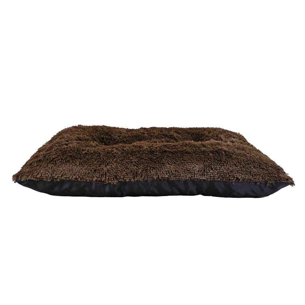 YAGU DESCANSO COLCHON PAW ANTIESTRES MARRON T-U  80 x 60 x 12 CM