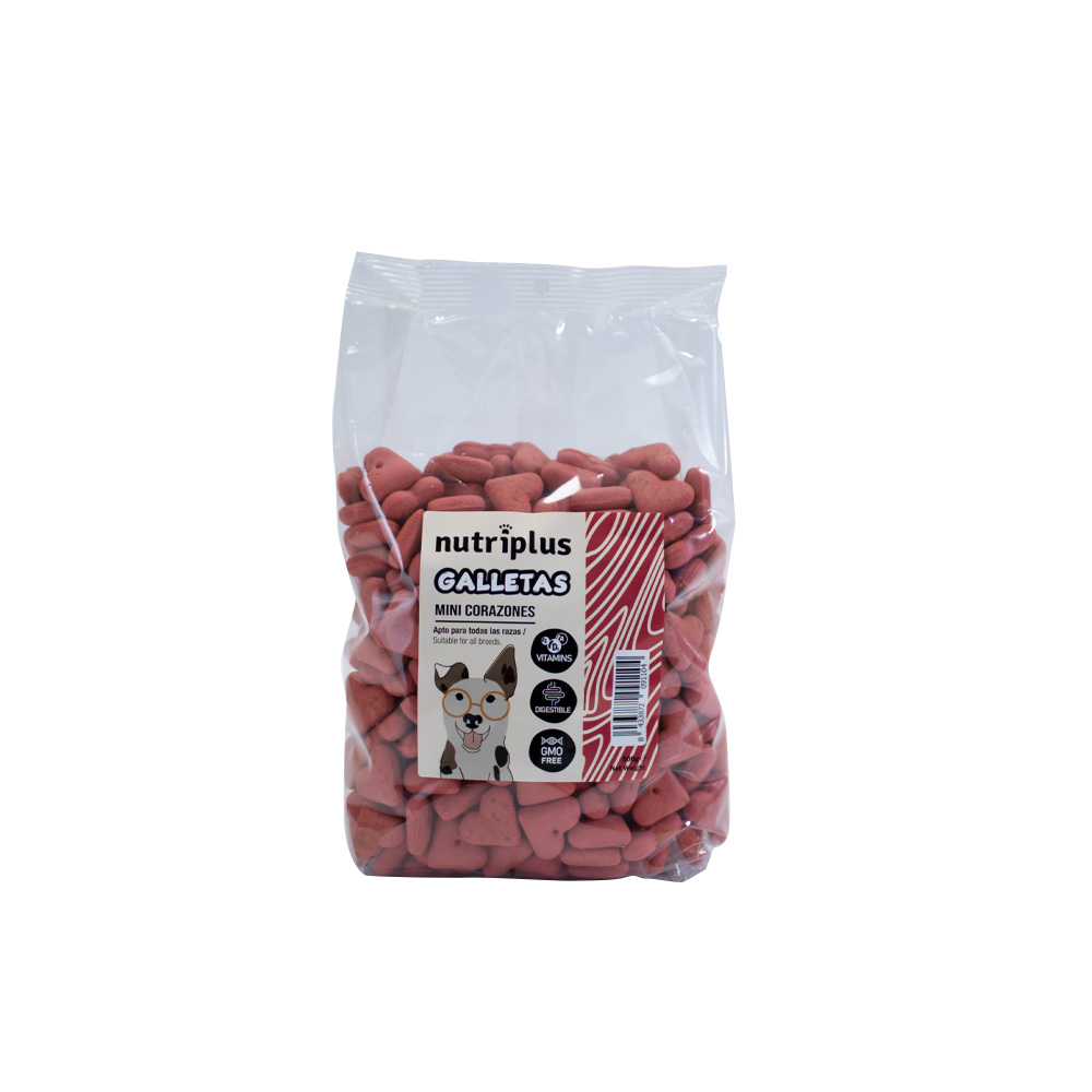 NUTRIPLUS GALLETA MINI CORAZONES