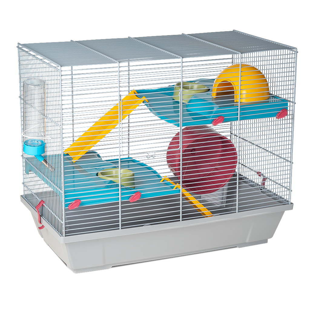 YAGU JAULA HAMSTER MODELO 149  (50 x 28 x 41,5 CM)