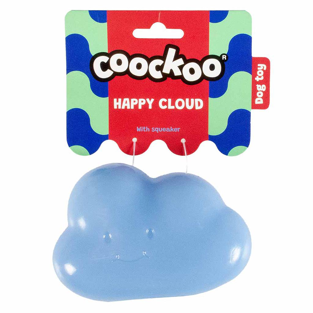 DUVO COOCKOO JUGUETE PERRO HAPPY CLOUD AZUL  13 x 10 x 6 CM