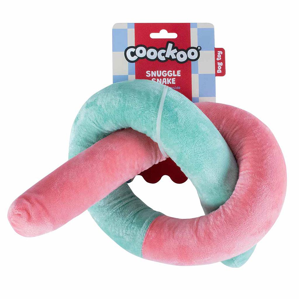 DUVO COOCKOO JUGUETE PERRO SNUGGLE SNAKE COLORES SURTIDOS  33 x 20 x 10 CM