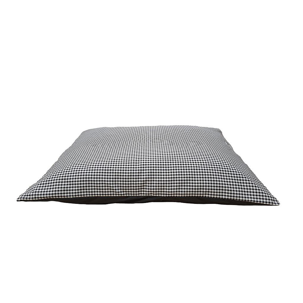 YAGU COJIN EOS VICHY NEGRO LONETA T-U  100 x 70 CM