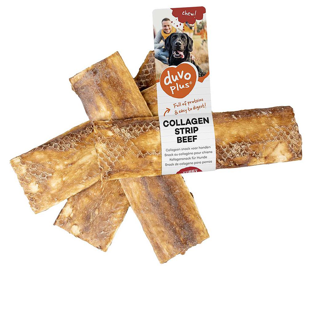 DUVO CHEW STRIP COLAGENO DE BUEY 15 CM (1 UNI - 32 GR)