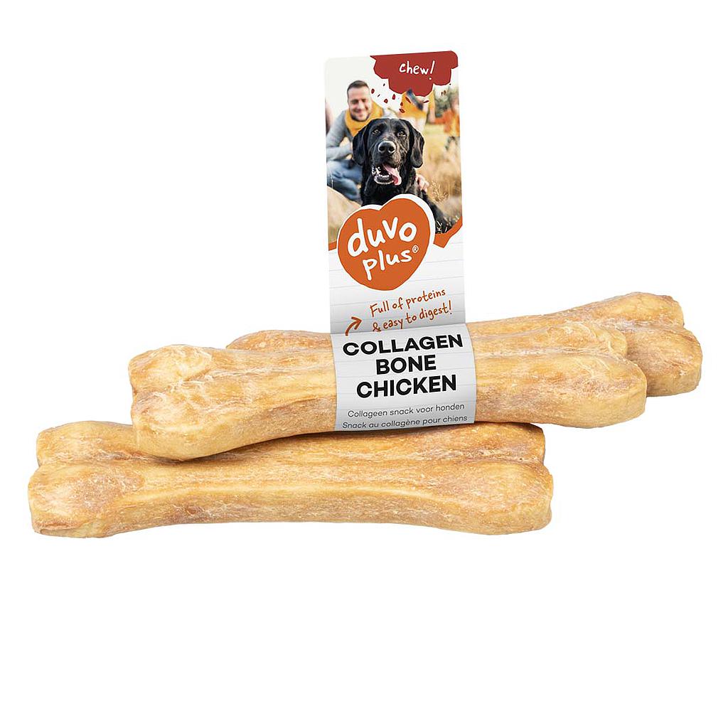 DUVO CHEW BONE COLAGENO DE POLLO 10,5 CM (1 UNI - 55 GR)