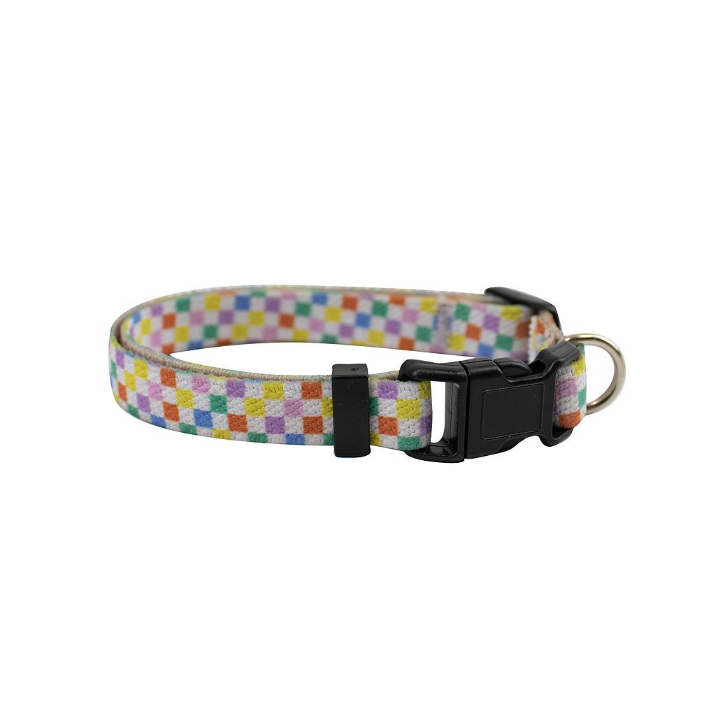 YAGU PASEO COLLAR ELASTICO PIXEL T-U  25-35 x 1 CM