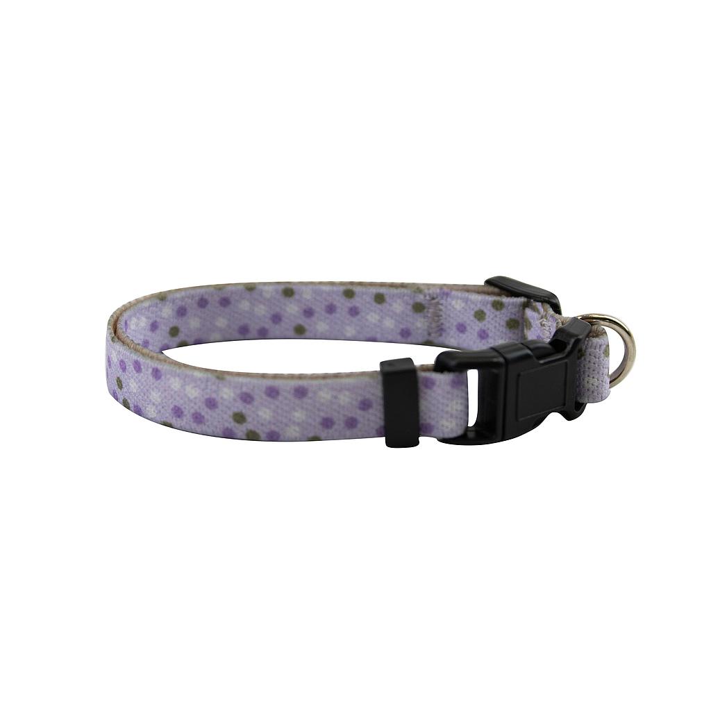 YAGU PASEO COLLAR ELASTICO DOTS T-U  25-35 x 1 CM