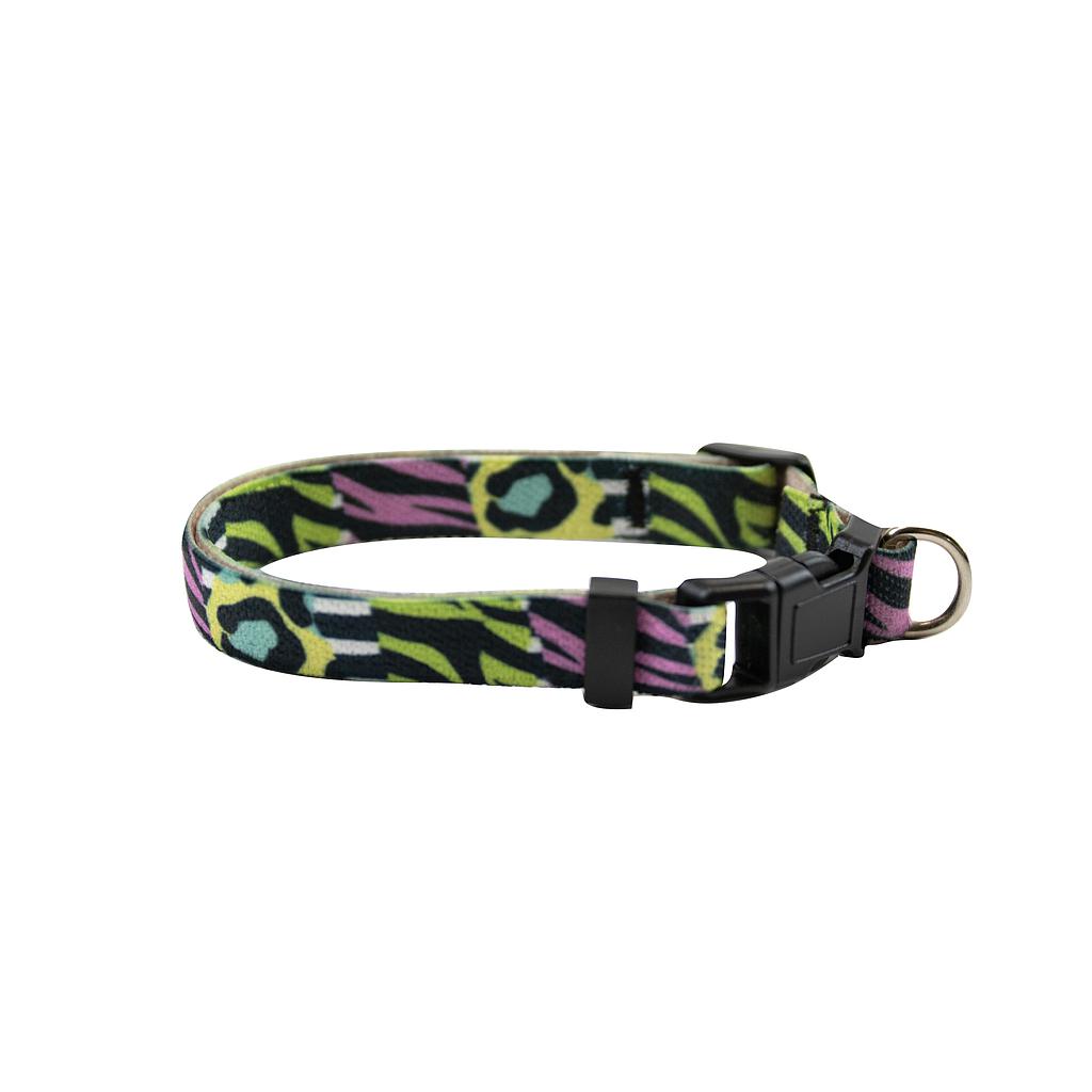 YAGU PASEO COLLAR ELASTICO SAFARI T-U  25-35 x 1 CM
