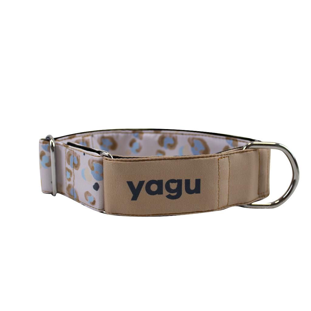YAGU PASEO COLLAR MARTINGALE LEOPARD