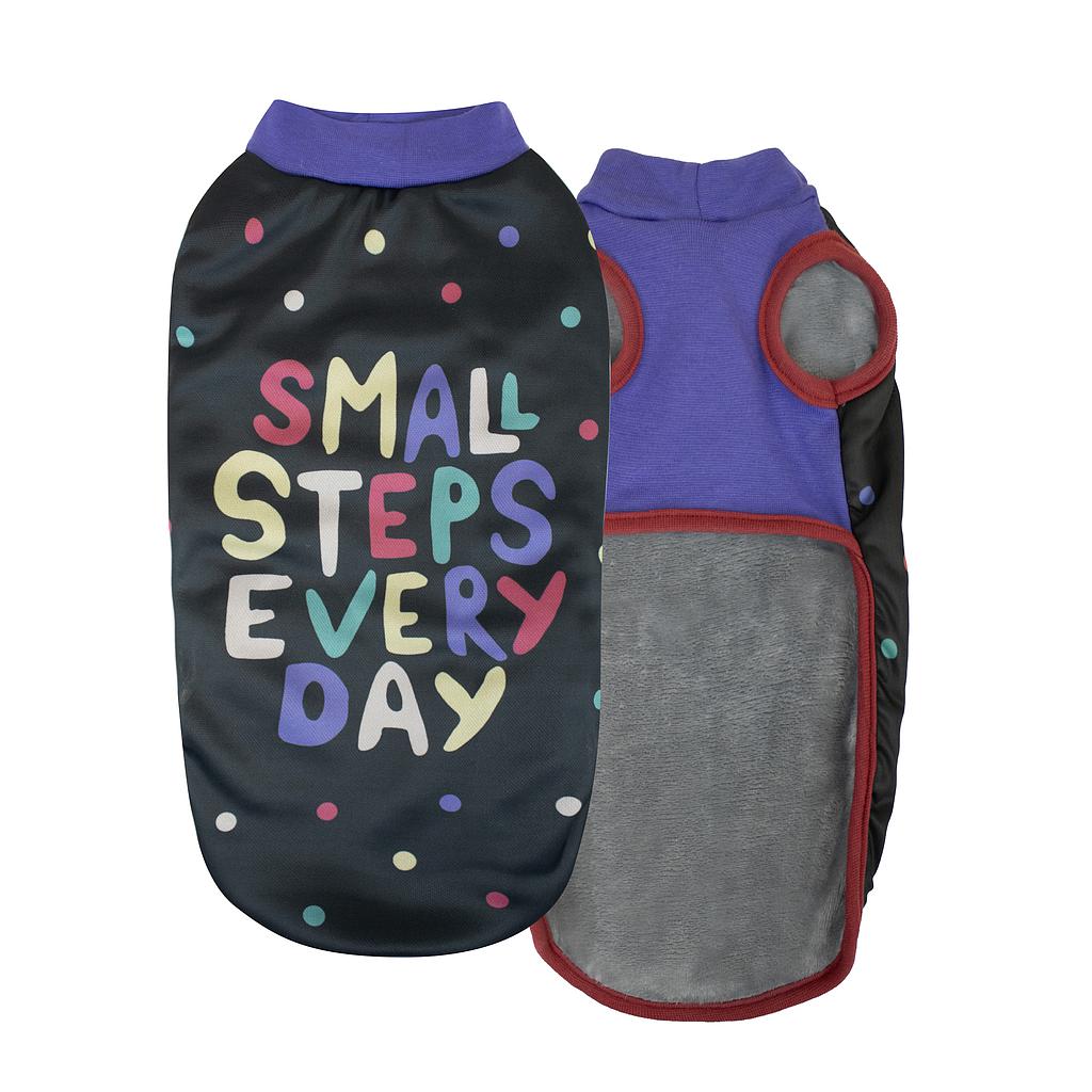 YAGU MODA ABRIGO CAPA STEPS