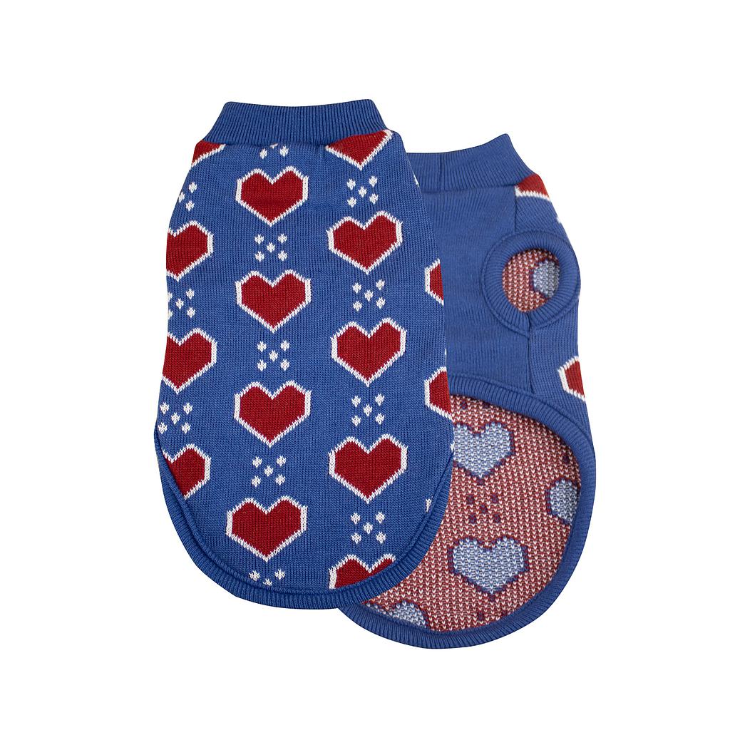 YAGU MODA JERSEY PUNTO CORAZONES