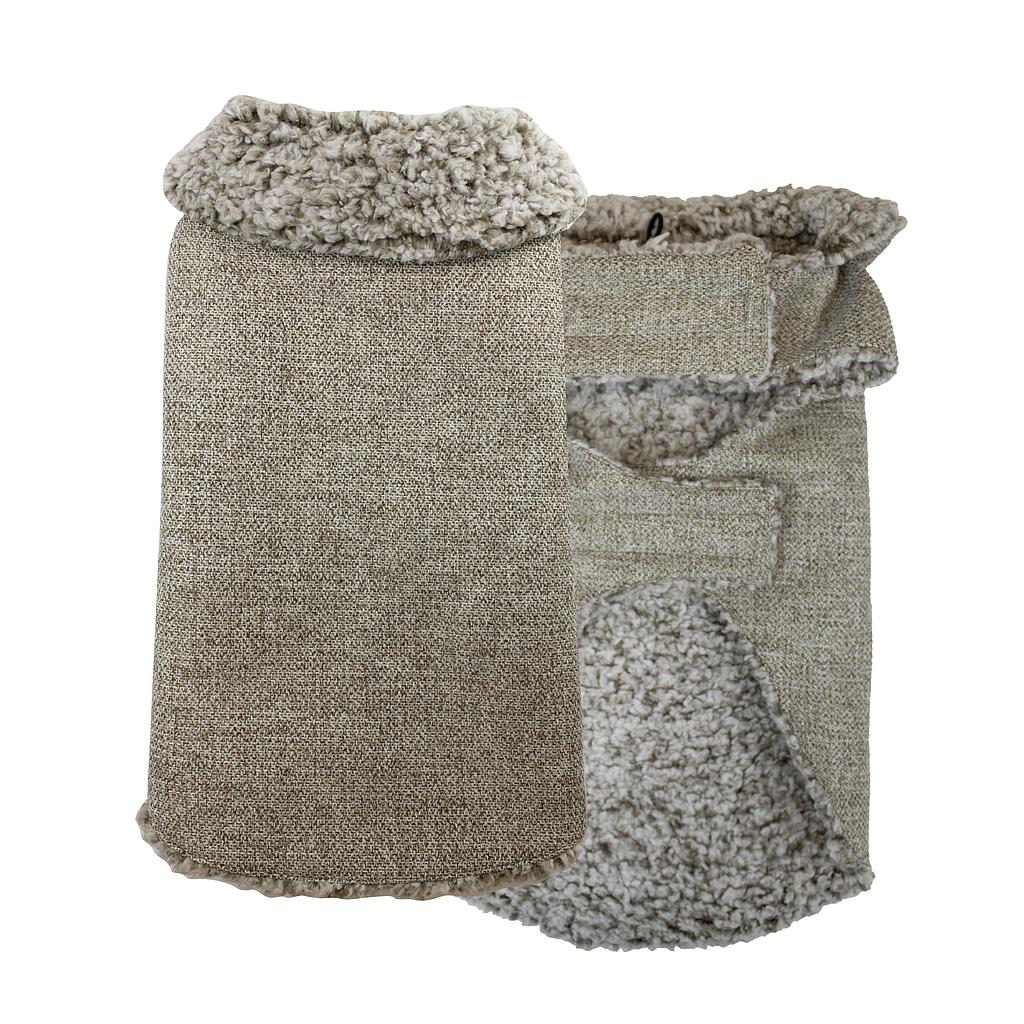 YAGU MODA ABRIGO CRUZADO TURRON