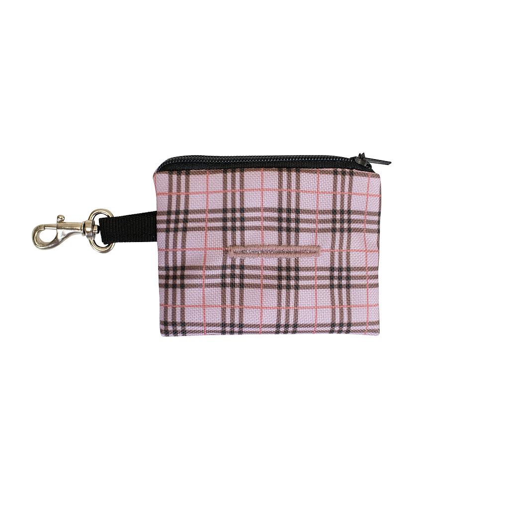 YAGU PASEO PORTABOLSAS TARTAN T-U  8 x 6,5 CM