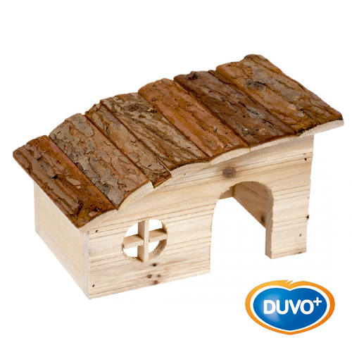 OFERTA DUVO COBERTIZO MADERA ROEDOR (31 x 23 x 18 CM)