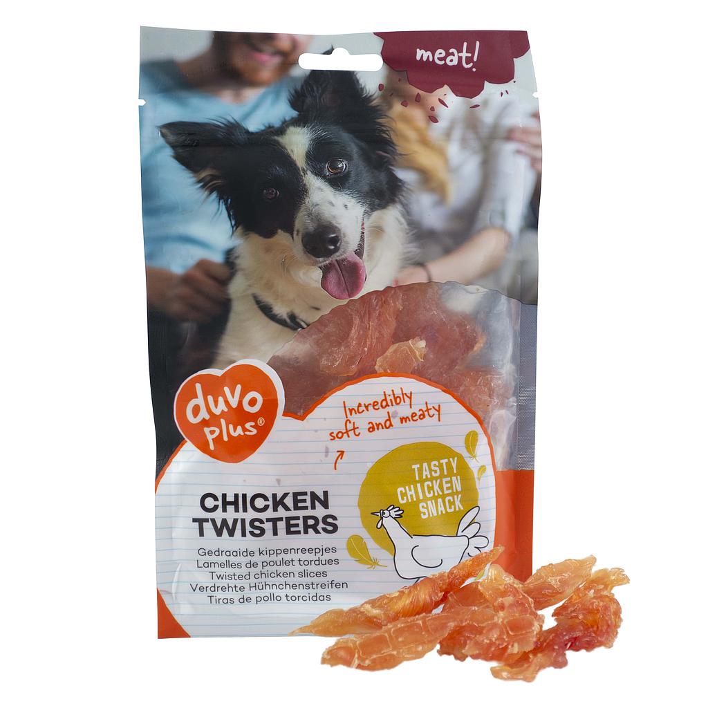 DUVO MEAT! TWISTERS DE POLLO 80 GR
