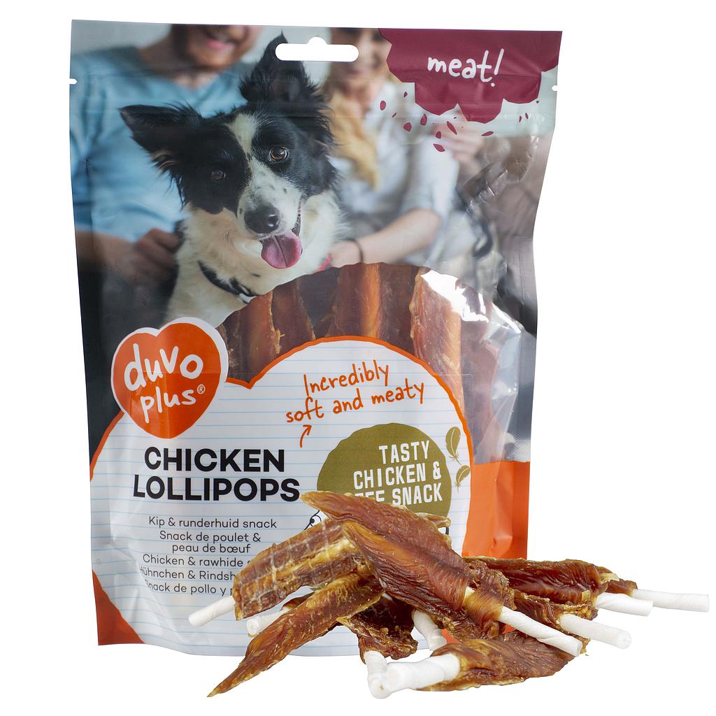 DUVO MEAT! PIRULETAS DE POLLO 400 GR