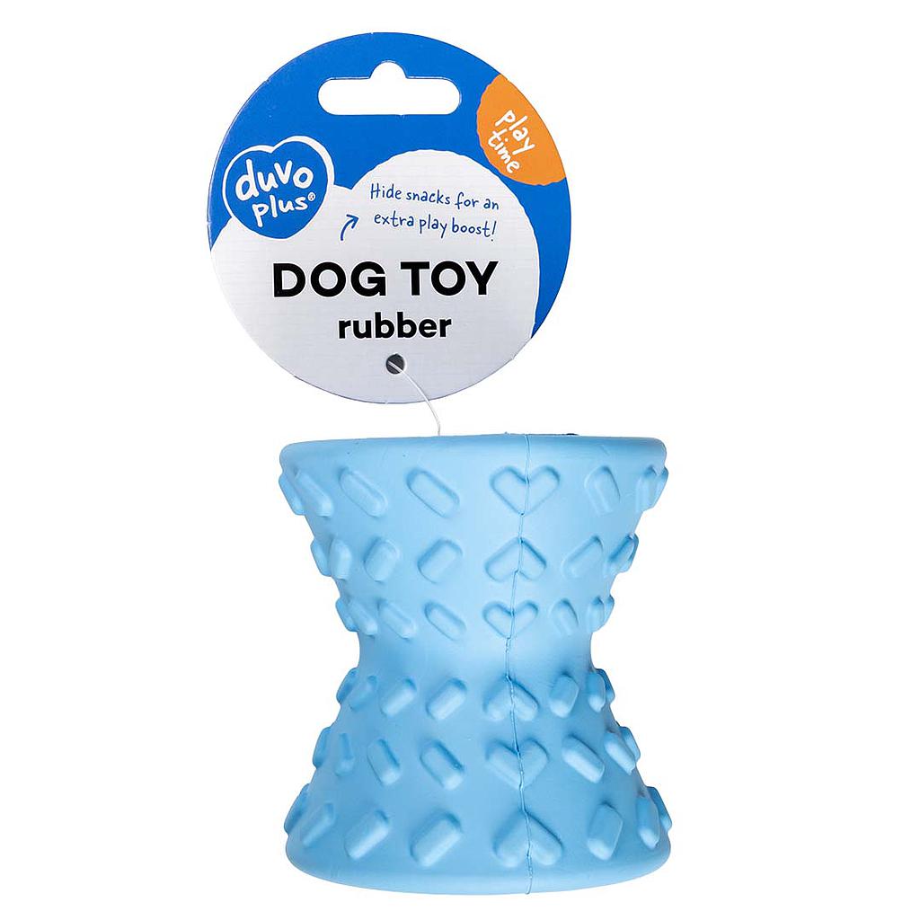 DUVO JUGUETE PERRO GRIPLAY DIABOLO AZUL  8,5 x 7,6 x 7,6 CM