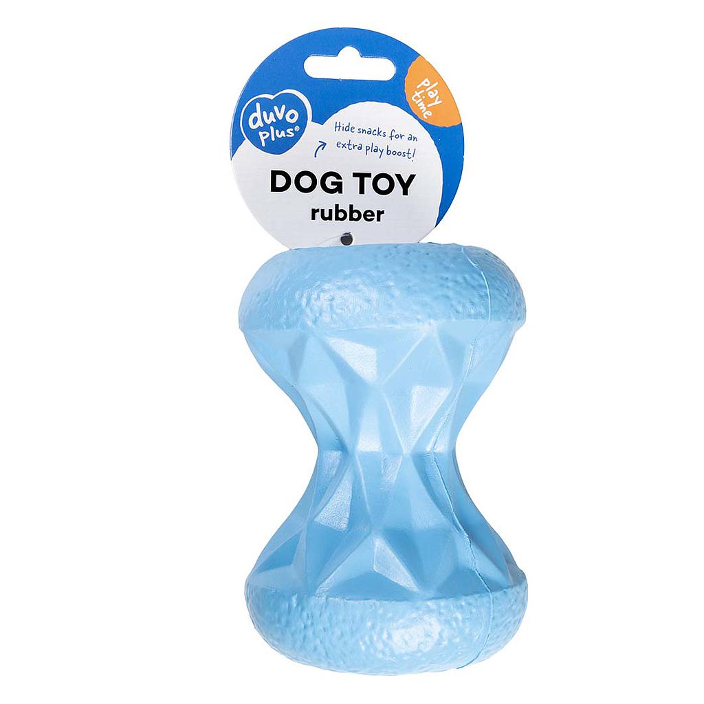 DUVO JUGUETE PERRO GRIPLAY RELOJ DE ARENA AZUL  12 x 8,6 x 8,6 CM