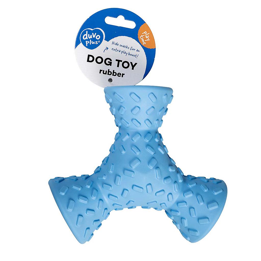 DUVO JUGUETE PERRO GRIPLAY TRIPOD AZUL  16 x 14 x 6,5 CM