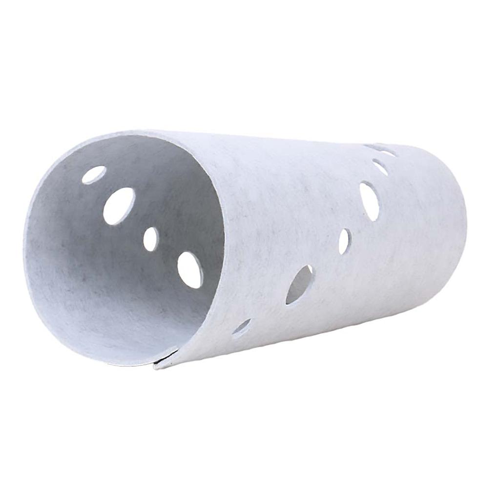 DUVO TUNEL DE JUEGO LANA PARA GATOS GRIS  60 x 25 x 25 CM