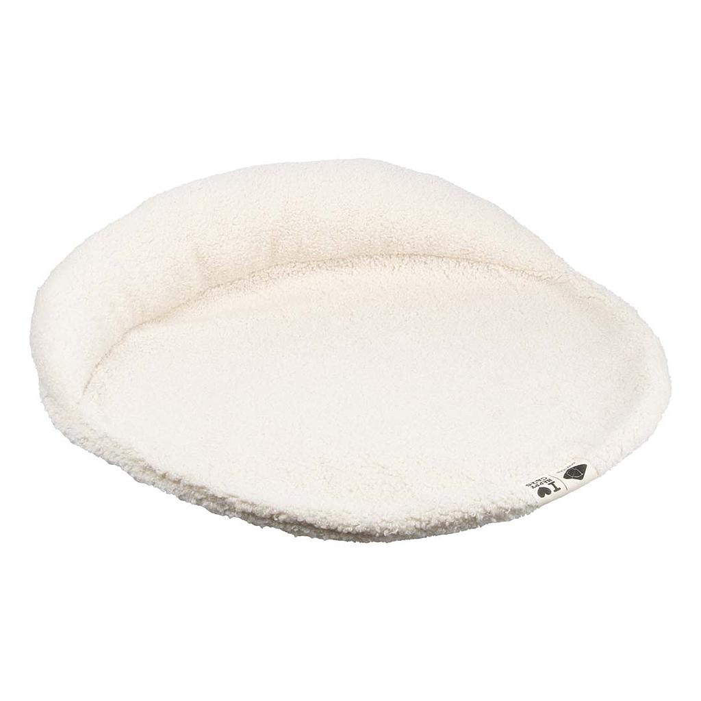 DUVO COJIN PLAID MANOU BLANCO HUESO  50 x 50 x 10 CM