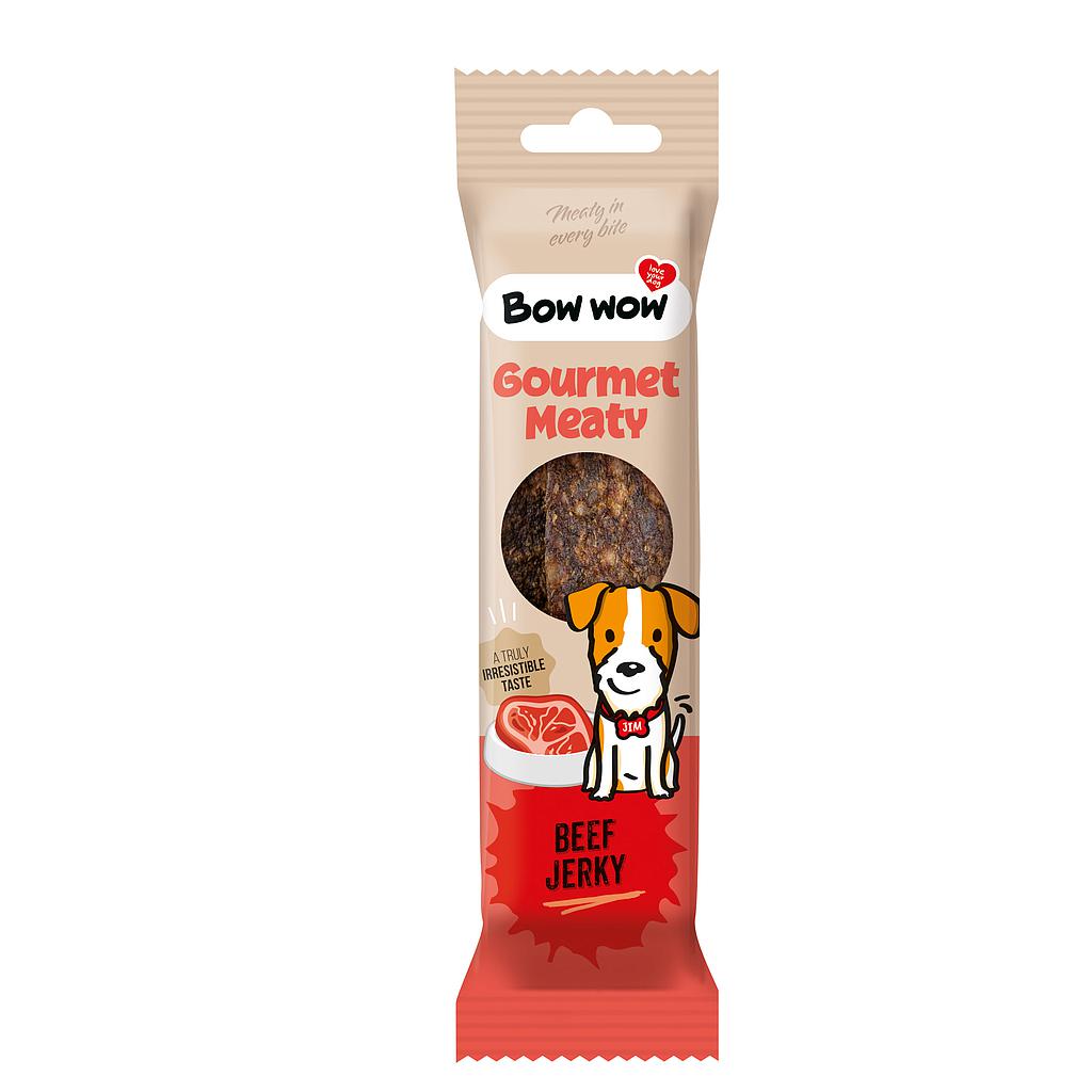 BOW WOW BEEF STRIPES 50 GR / 20 BOLSAS 