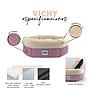 YAGU CUNA ROYAL VICHY GRANA T-U  48 x 48 x 17 CM