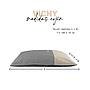 YAGU COJIN EOS VICHY NEGRO T-U  100 x 70 CM
