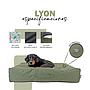 YAGU COLCHON HERMES LYON MENTA T-1  82 x 62 x 16 CM