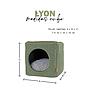 YAGU CUBO LYON MENTA T-U  33 x 33 x 33 CM