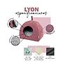YAGU IGLOO LYON ROSA T-U  40 x 40 x 40 CM