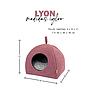 YAGU IGLOO LYON ROSA T-U  40 x 40 x 40 CM