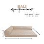 YAGU CUNA ESQUINERA BALI T-U  80 x 60 x 20 CM