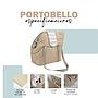 YAGU BOLSO SOFIA PORTOBELLO T-U  43 x 18 x 35 CM