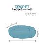 TEXPET LOTE CUNA REDONDA PAW LONETA  T-1 47 x 47 x 11 CM