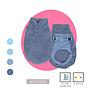 YAGU MODA SUDADERA COZY SKY BLUE