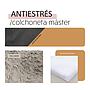 YAGU DESCANSO COLCHON MASTER ANTIESTRES ANTRACITA